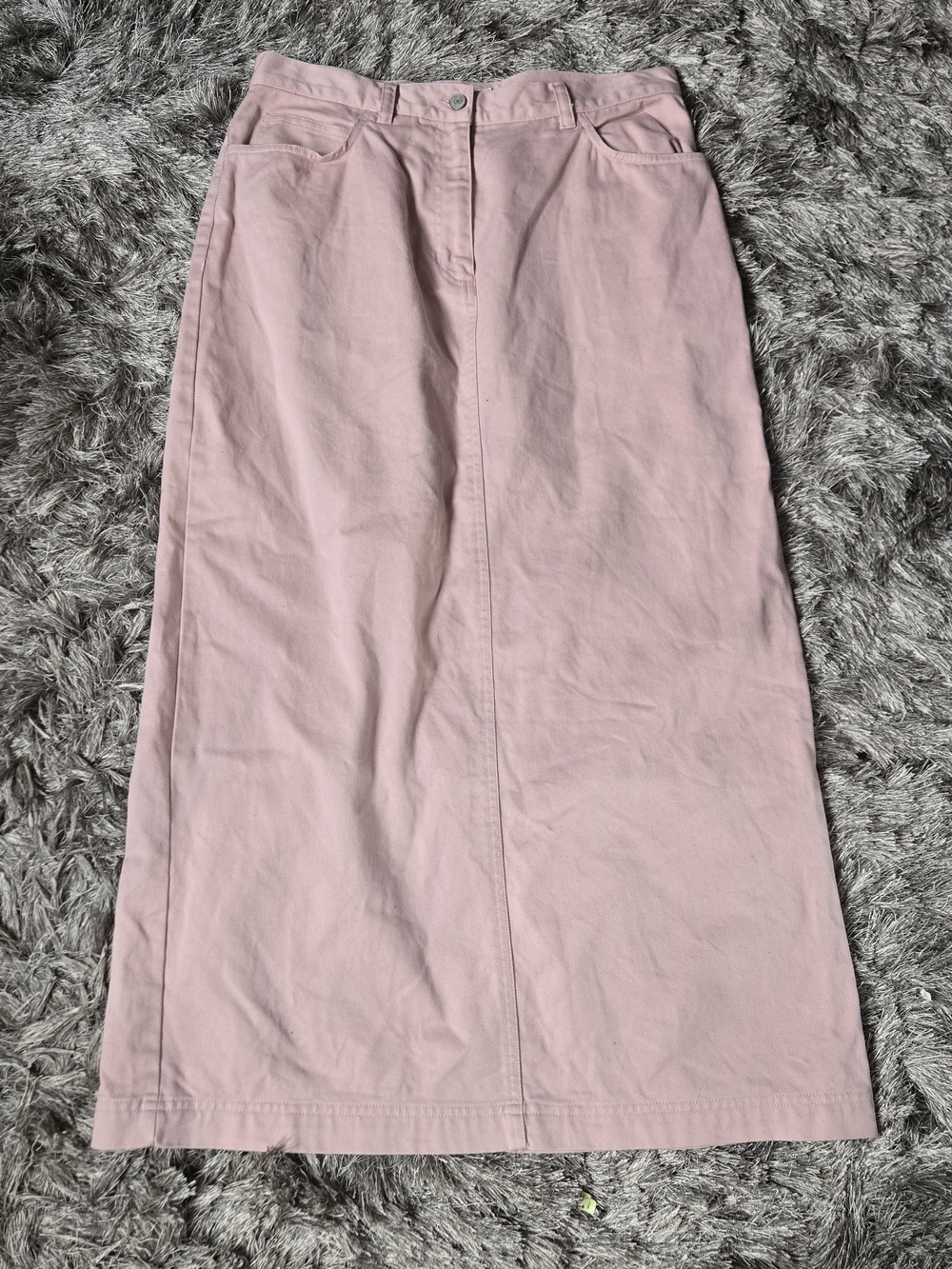 Vintage Jones Wear Sport Pink Denim Maxi